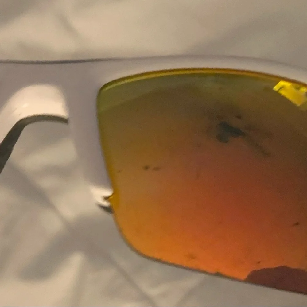 under Armour Youth unisex white viper mirror Glasses game time sun shades